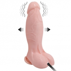 Baile - realistinen värisevä ja pumpattava dildo 18.8 cm