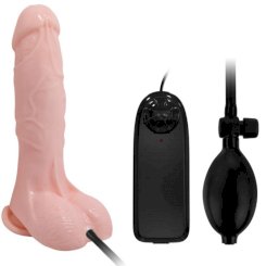 Baile - realistinen värisevä ja pumpattava dildo 18.8 cm 3