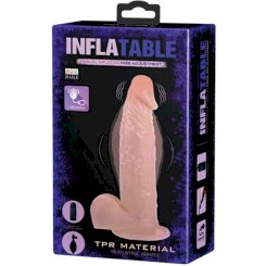 Baile - realistinen värisevä ja pumpattava dildo 9