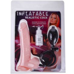 Baile - pumpattava realistinen dildo with imukuppi 15 cm 4