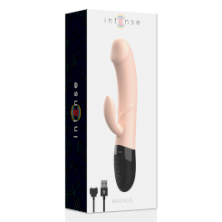 Intense Magnus Rechargeable Vibrator Flesh Heat Function 2