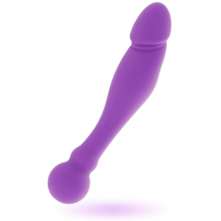 Diversia - joustava värisevä dildo  pinkki 23 cm -o- 4.3 cm