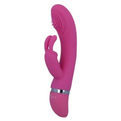 Intense - susy oscillating vibraattori silicon rabbit  pinkki 4