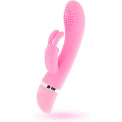 Intense - susy oscillating vibraattori silicon rabbit  pinkki