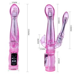 Baile - joustava vibraattori anaali stimulaattorilla 3