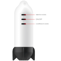 Jamyjob - rocket masturbaattori soft compression tech ja värinä 5