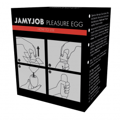 Jamyjob - munamasturbaattori  musta version discrett 9