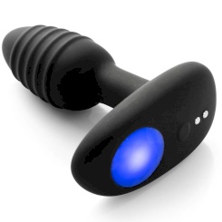 Ambiguous Vibratory Anal Plug With Bead Rotation Amadeus Remote Control