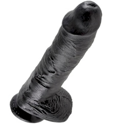 Hung system - dildo  musta väri marcel 17 cm