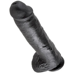 King Cock - 11 Dildo  Musta Kiveksillä...