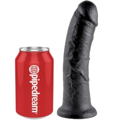 King cock - 8 dildo  musta 20.3 cm 1