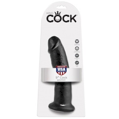 King cock - 9 dildo  musta 22.9 cm 0