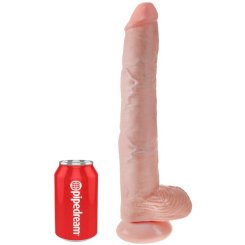 King cock - dildo kiveksillä 35.6 cm flesh 2