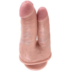 King cock - slim tupla dildo 30 cm