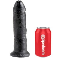King cock - valjaat with  musta realistinen penis 22.9 cm 5