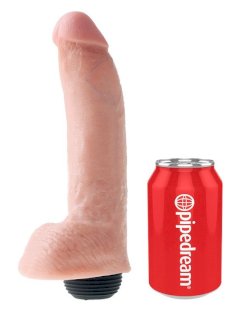 King cock - realistinen natural ejaculator penis 22.86 cm 5