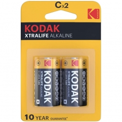 Kodak - Xtralife Alkaline Batteries C X...