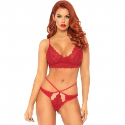 Leg avenue - 2 kpl setti  musta ja red 
