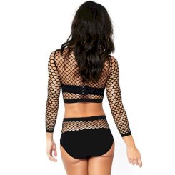 Leg Avenue 2 Pieces Set Net Long...