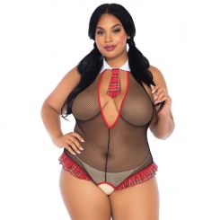 Queen lingerie - net ja nauha teddy 