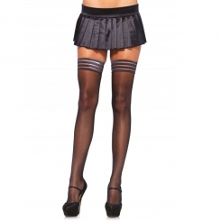 Leg avenue -  musta tights with nauha top