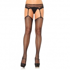 Leg avenue - tights with cuban heel ja nude back seam