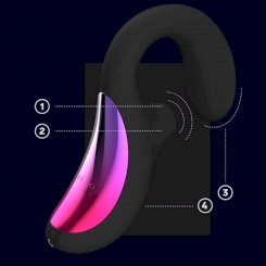 Lelo - enigma cruise tupla stimulation sonic hieromasauva  musta 2
