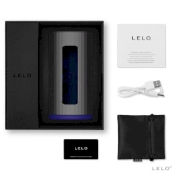 Lelo - f1s v2 masturbaattori with  sininen ja metalli sdk technology 3