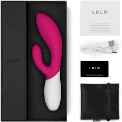 Lelo - ina wave 2 vbrador luxury special movement  fuksia 2