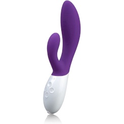 Ohmama - ladattava vibraattori klitoriskiihottimella 10 värinätoimintoa 19 cm