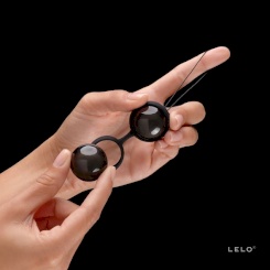 Lelo - luna beads noir kegel balls 3
