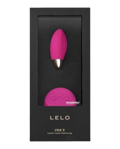 Lelo - lyla 2 insignia design edition  fuksia hieromasauva egg 2