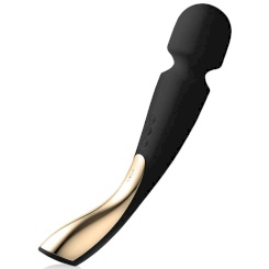 Lelo - smart medium wand-hieromalaite 2  musta hieromasauva