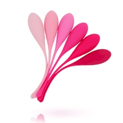 Leslie - kegel fit pelvic muscle training setti 6 weights 15
