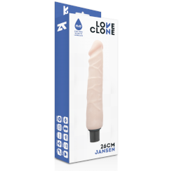 Loveclone - jansen itseliukastava vibraattori 26 cm -o- 4.2 cm 3