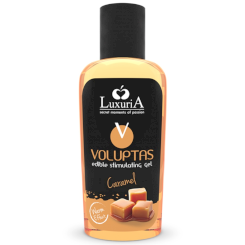 Intimateline luxuria - voluptas edible hierontageeli lämmittävä -  kirsikka 100 ml