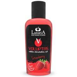 Intimateline luxuria - voluptas edible hierontageeli lämmittävä -  kirsikka 100 ml