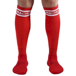 Macho Male Long Socks One Size - Red