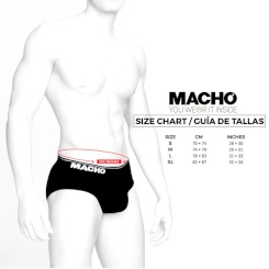 Macho - ms24b brief underpants tumma  sininen s 3
