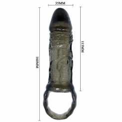 Baile - penis jatko sheath with strap for kivekset 11.5 cm 5
