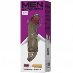 Men Extension Vibrating Cover For Penis...