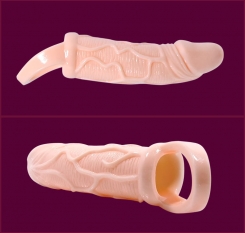 Baile - peniksen kasvatin sheath vibraattorilla ja strap for kivekset 13.5 cm 2