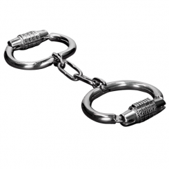 Metalhard - criss cross handcuff stainless steel restraints