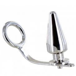 Metalhard -rengaswith anal hook 45mm