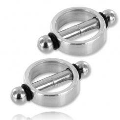 Metalhard - magnetic nipple clamps pair