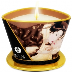 Shunga - mini caress by candelight suklaa hieronta candle 170 ml