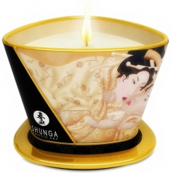 Shunga - mini caress by candelight roses hieronta candle 30 ml