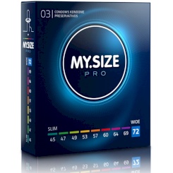 My Size Pro Condoms 72 Mm 3 Units