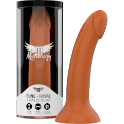 King cock - 10 dildo  ruskea kiveksillä 25.4 cm