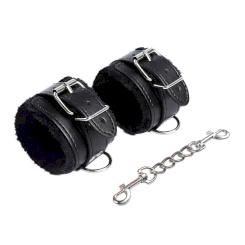 Ohmama fetish - fur lined wrist restraints 6